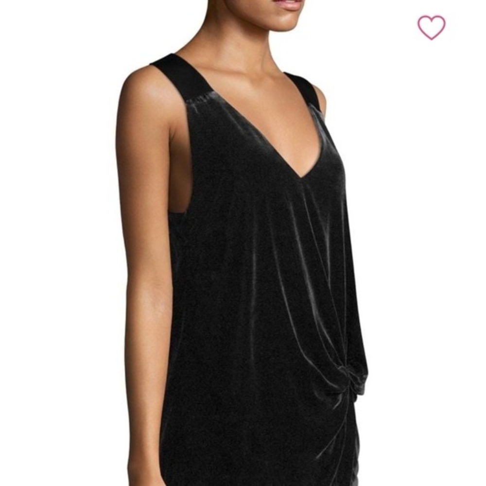 Hugo Boss Ikaria Velvet Knot Front Tank Top size 12